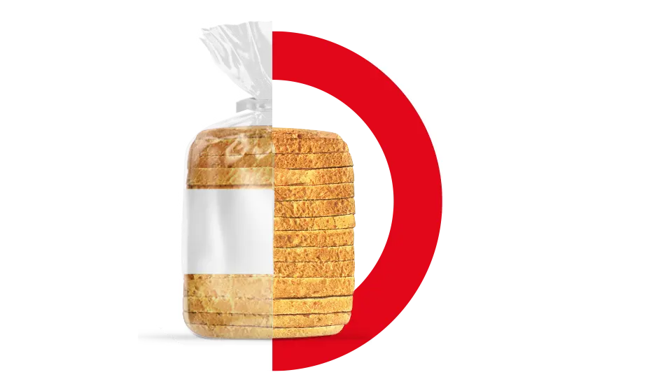 EASY-LIZE - Verpackungslizenzierung von EKO-PUNKT - Grafik Verpackung Rezyklat Circular Contracting Brottüte