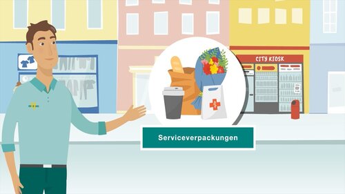 Serviceverpackungen, Zentrale Stelle Verpackungsregister